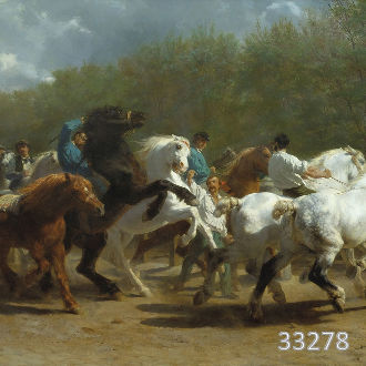 THE HORSE FAIR, by Rosa Bonheur