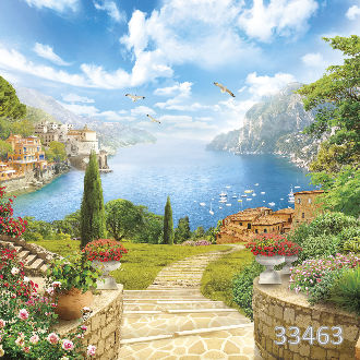 Городок в бухте