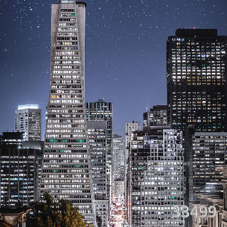 Ночные небоскрёбы