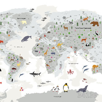 Обитатели материков