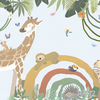 Зверята в лесу