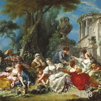 Франсуа Буше - Птичьи клетки