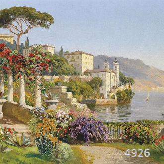 Алоис Арнеггер — Вид южного озера